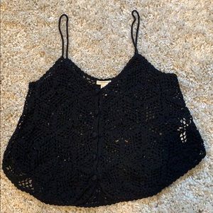 Crochet Crop Top / Cover Up